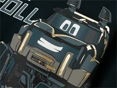 Name It dark sapphire Batwheels bluse